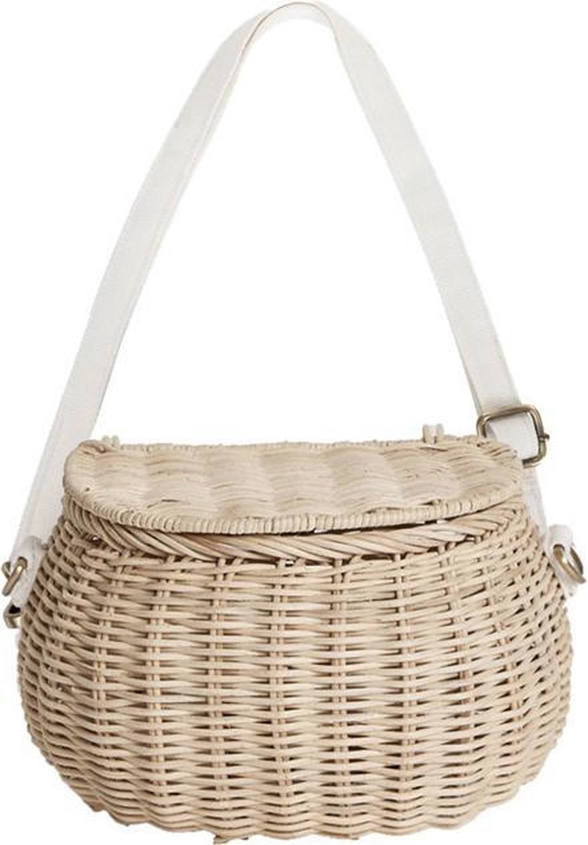 Mini Chari Mandje Straw Olli Ella