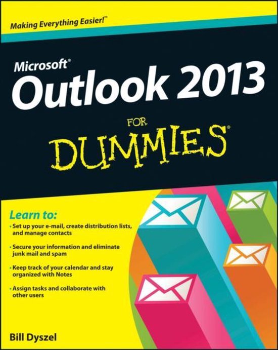 Outlook 2013 For Dummies - cover