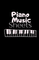 Piano Music Sheets