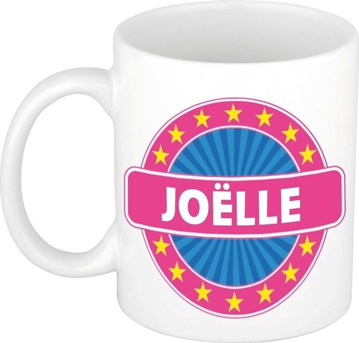 Joelle naam koffie mok / beker 300 ml - namen mokken