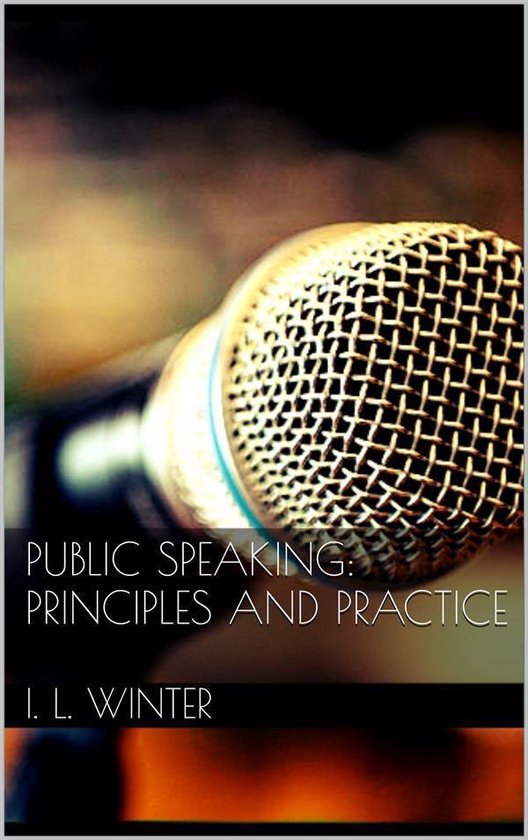 Public Speaking: Principles and Practice - cover