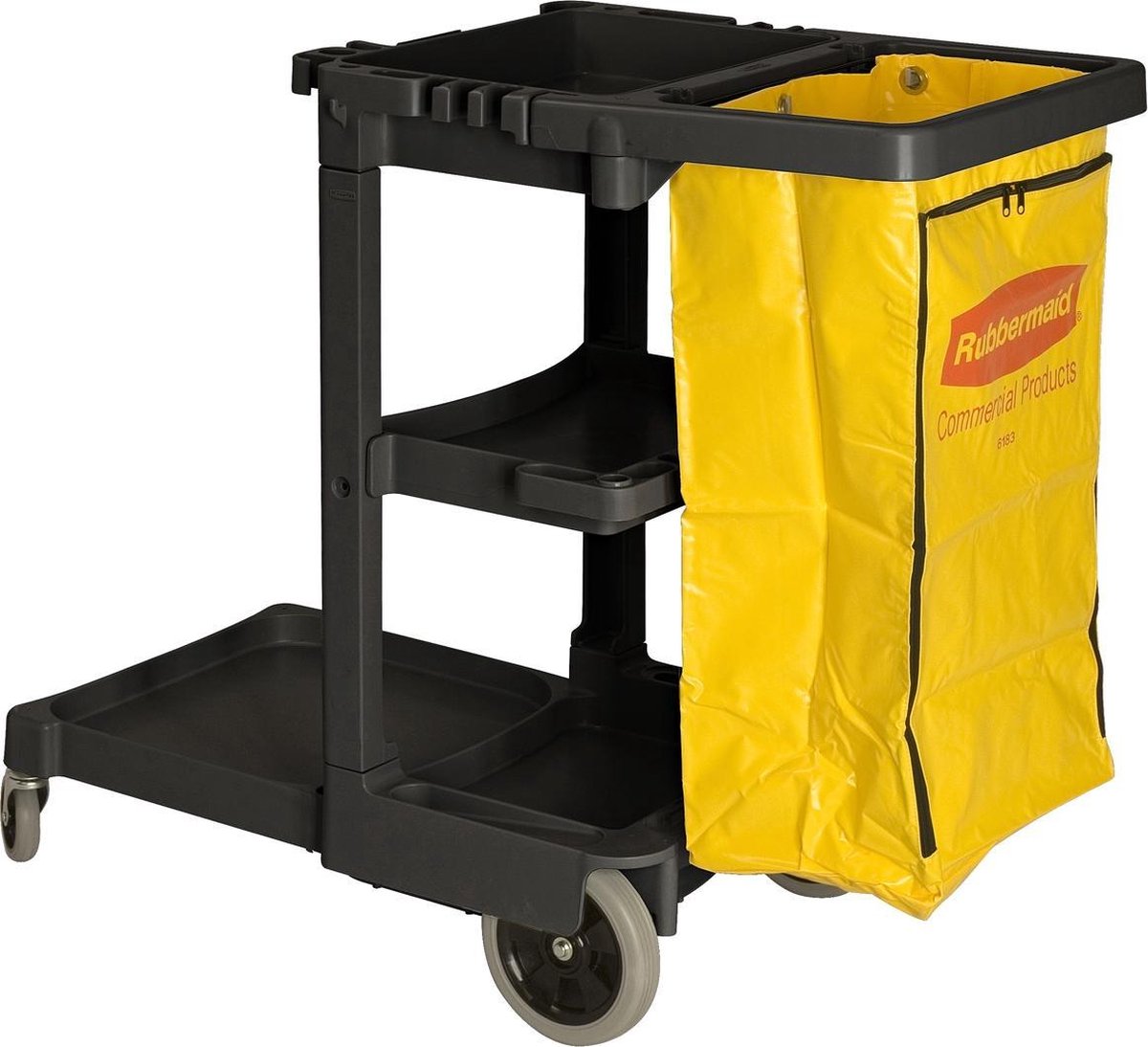 Goedkoopste Rubbermaid Reinigingswagen met zak 75L - 1805985