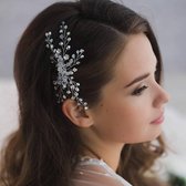 Hairpin met Kristal Kralen| Haarpin - Haarsieraad - Haarversiering - Haaraccessoire | Bruid - Bruidsmeid - Bruidsmeisje - Bruidskapsel | Feest - Gelegenheid - Bruiloft - Kerst - Ga