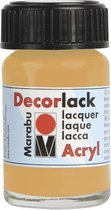 Decorlack-acryl 15 ml - Goud metallic