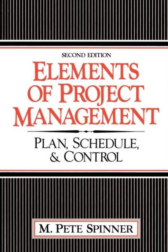 Elements Of Project Management - cover