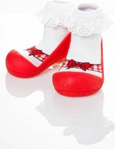 Attipas babyschoentjes Ballet Rood Maat: 21,5 (12,5 cm)