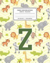 Primary Composition Notebook Grades K-2 Story Journal Z