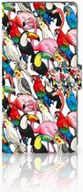 Samsung Galaxy Note 8 Bookcase hoesje Birds