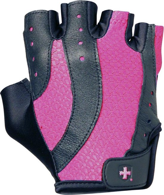 Harbinger Women's Pro Wash & Dry® fitness handschoenen - Black/Pink - L