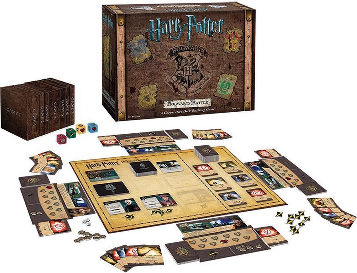 Harry Potter and the Battle of Hogwarts Engelstalig Bordspel Games