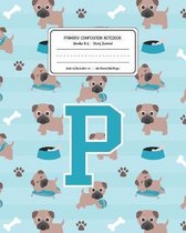 Primary Composition Notebook Grades K-2 Story Journal P