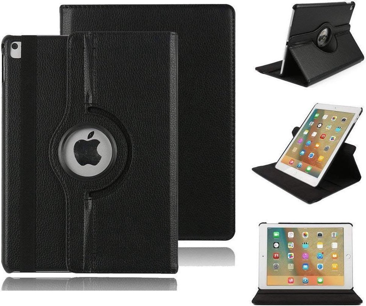 HB Hoes Geschikt voor Apple iPad Mini 5 - Draaibare Tablet Book Cover - Zwart