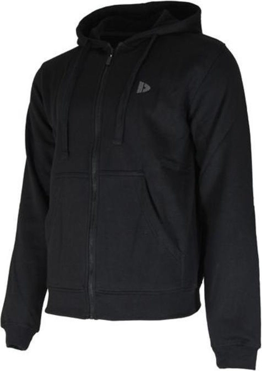 Donnay - Sweatvest met capuchon (Bruce) - Sportvest - Heren - Black (020) - maat L
