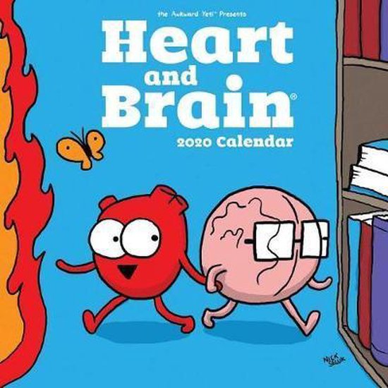 Heart and Brain 2020 Square Wall Calendar, Nick Seluk 9781449497958