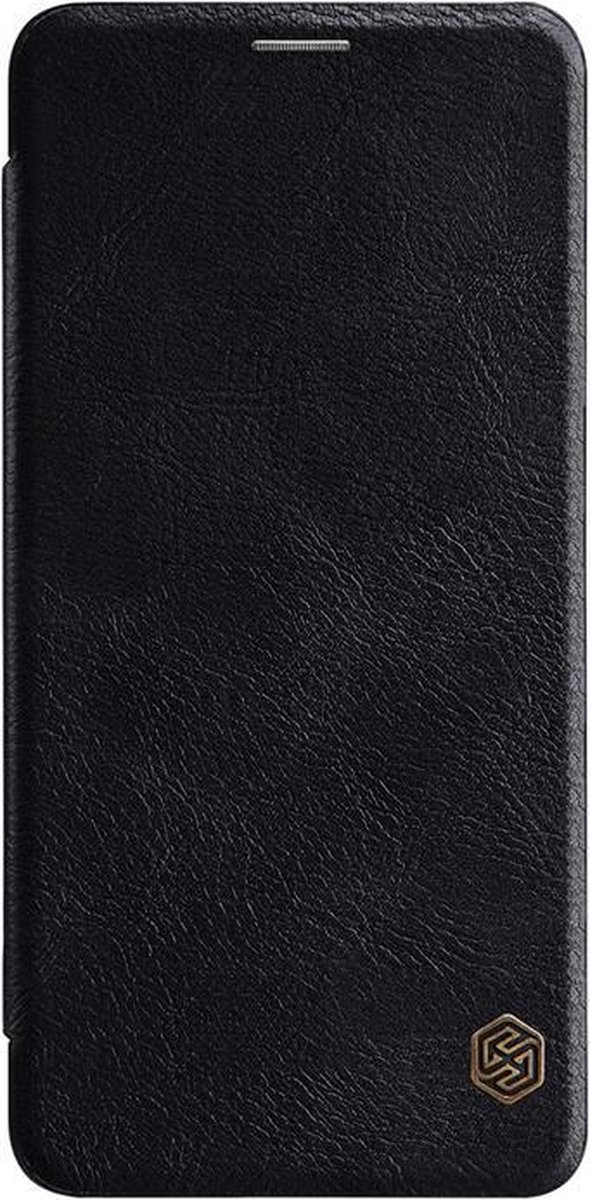 Nillkin Qin PU Leather Book Case voor Samsung Galaxy A9 (2018) - Zwart
