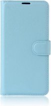Book Case - Geschikt voor Huawei P10 Lite Hoesje - Lichtblauw
