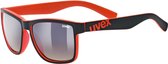 UVEX LGL 39 Bril, black mat red/brown dégradé