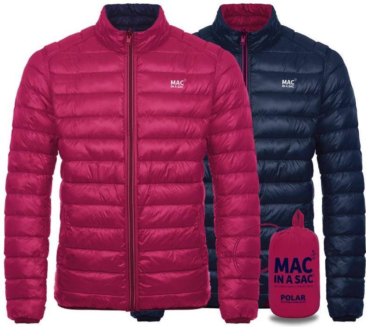 Mac in a Sac Polar Downjacket Senior Jas – Vrouwen Blauw
