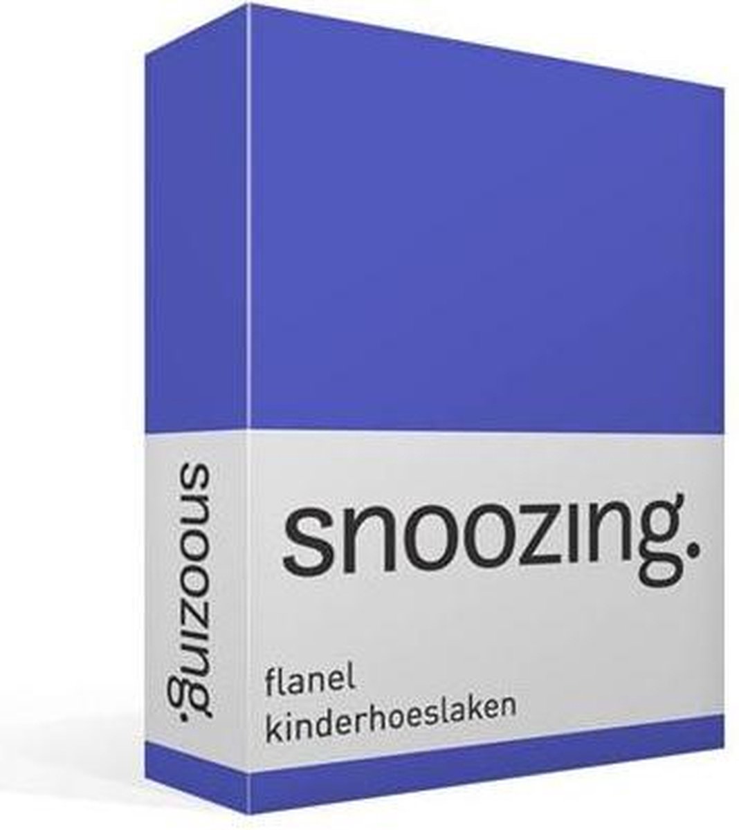 Snoozing - Flanel - Kinderhoeslaken - Wiegje - 40x80 cm - Meermin