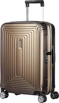 Samsonite Neopulse Spinner Lifestyle Spinner Reiskoffer (Handbagage) - 44 liter - Metallic Sand