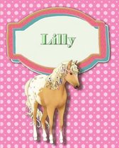 Handwriting and Illustration Story Paper 120 Pages Lilly