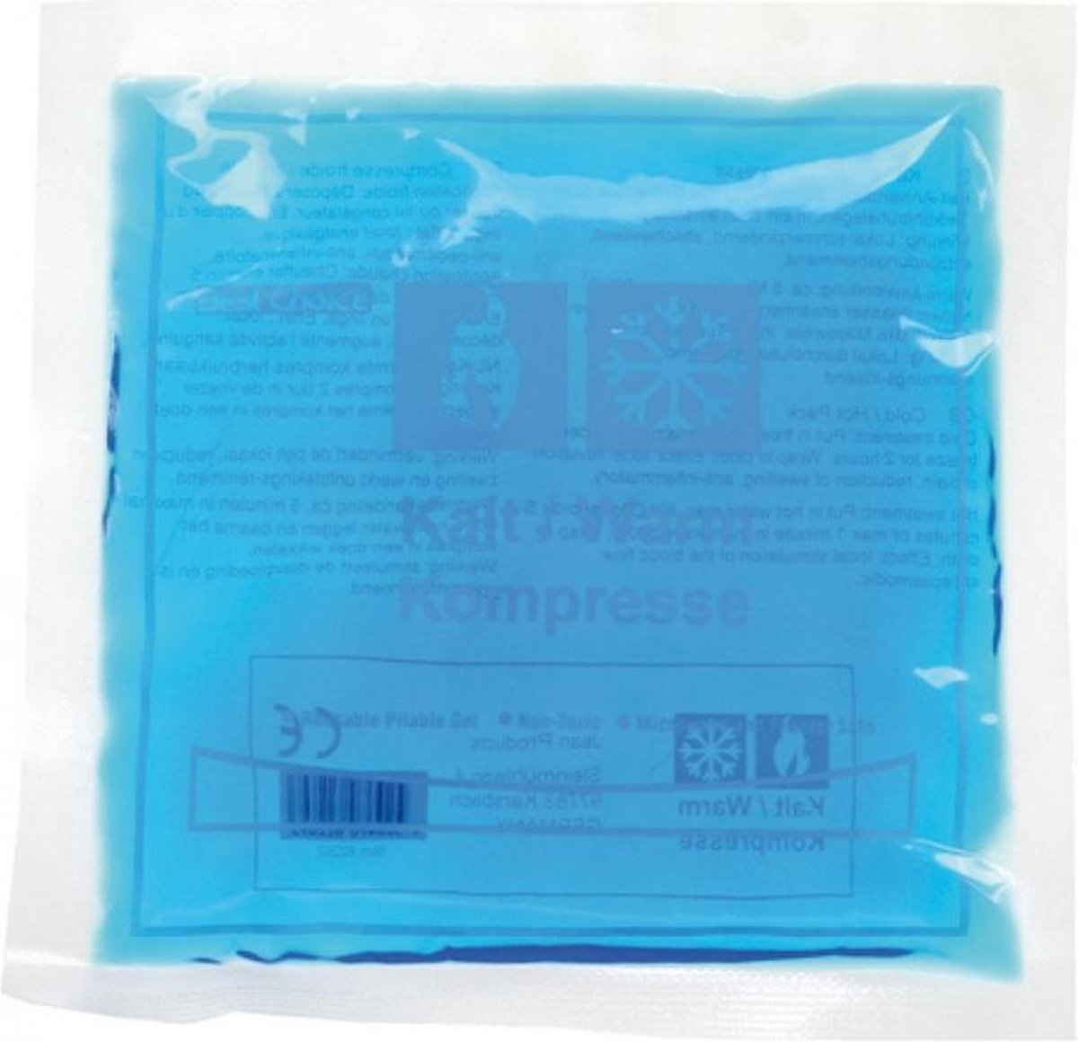 belangrijk intelligentie Antagonisme Hot en cold gelpack - 5 stuks pack - 14 x 13 cm - Compressen - spieren  koelen | bol.com
