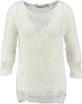 Garcia trui 3/4 mouw spring white Maat - XS