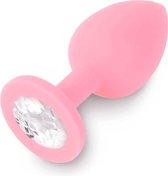Dolce Piccante Buttplug Jewellery Small Silicone Pink - roze