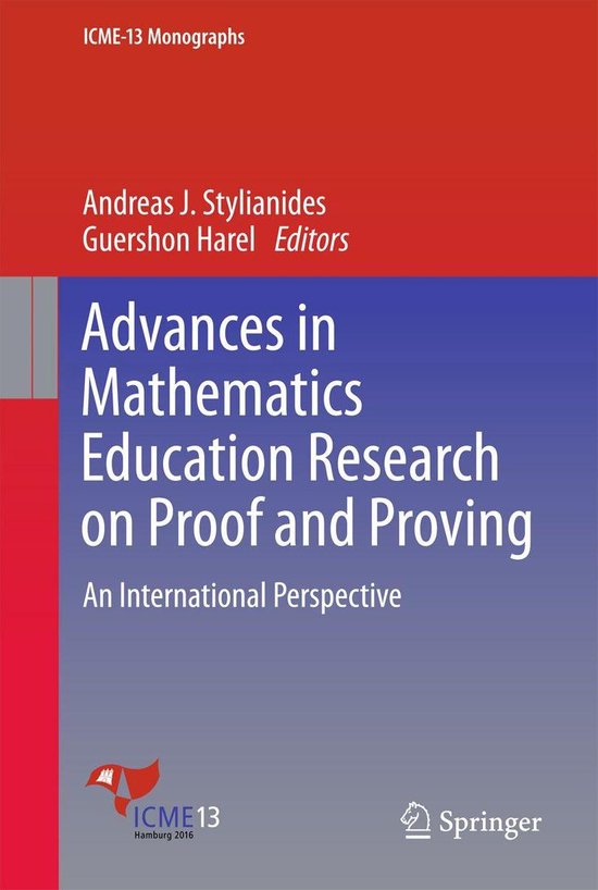 ICME-13 Monographs - Advances in Mathematics Education Resea ... - cover