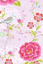 Eijffinger PIP studio behang Birds in Paradise licht roze