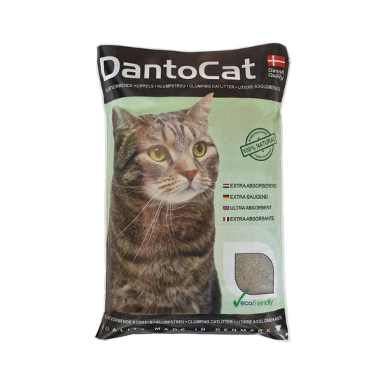 DantoCat Kattenbakvulling - 100% Natuurlijk - 20 liter