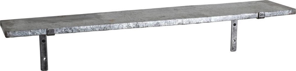 Raw Materials Zinc wandplank - 80 cm - Zink - Metaal