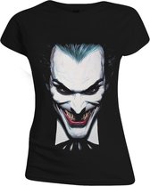 Batman - Alex Ross Joker Vrouwen T-Shirt - Zwart - S