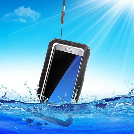 Samsung Galaxy S7 Edge Waterdicht Cover - Zwart | bol.com