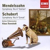 Schubert/Mendelssohn: Symphoni