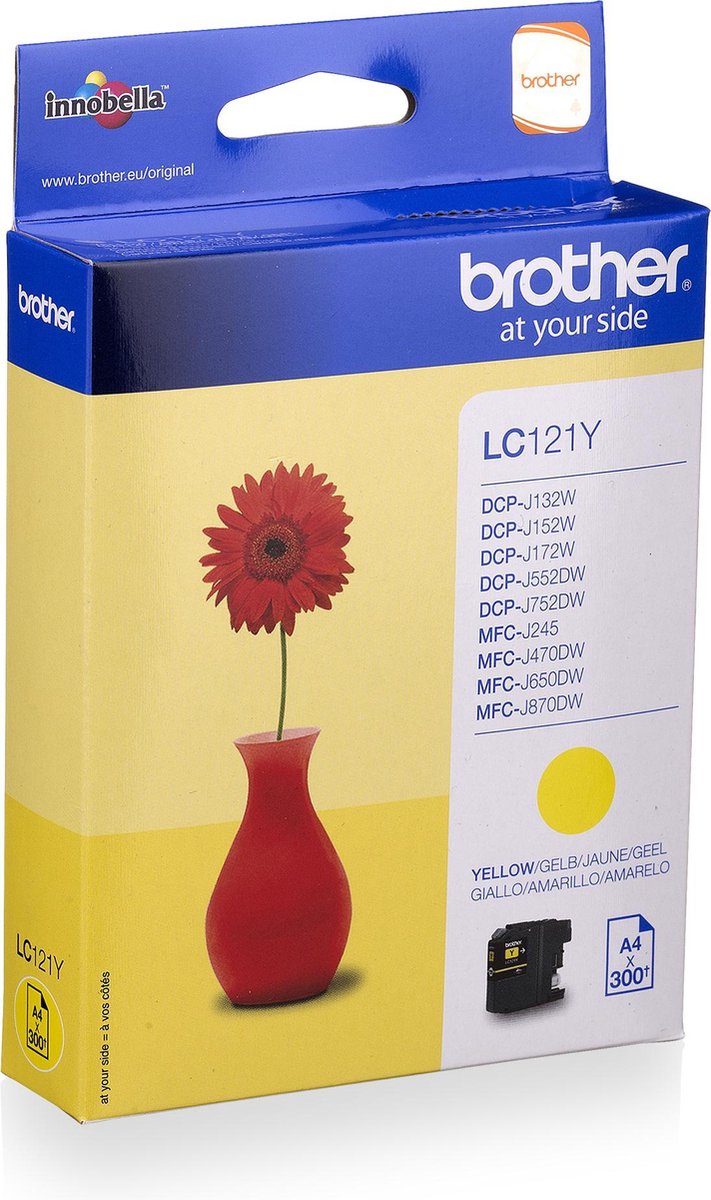 Brother - LC-121Y - Inktcartridge geel