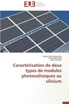 Omn.Univ.Europ.- Caract�risation de Deux Types de Modules Photovoltaiques Au Silicium