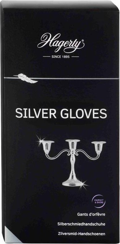 Silver Gloves, handschoenen voor reinigen verzilverde verzilverde artikelen