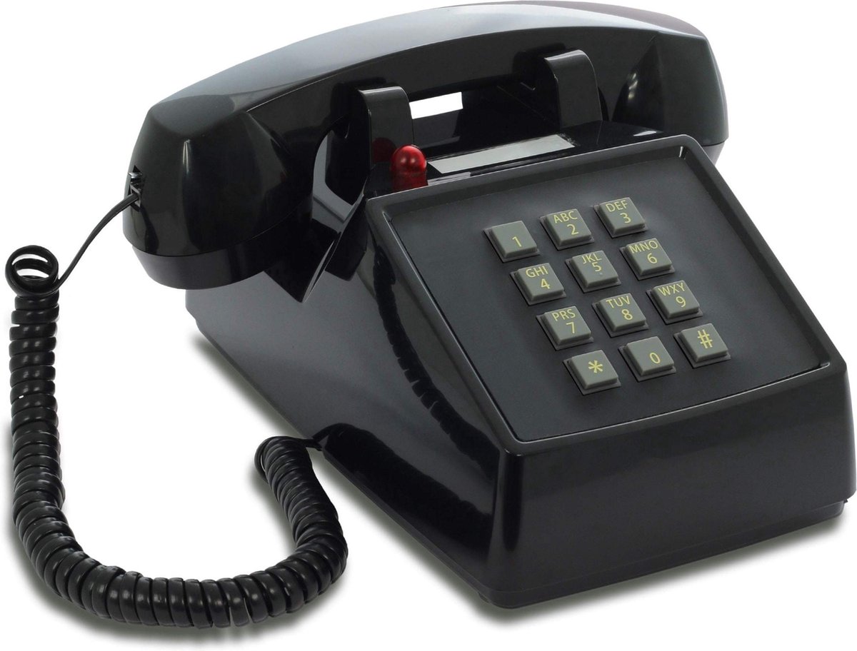 Opis Technology Push-Me-Fon Retro Vaste Telefoon Retro - Drukknop