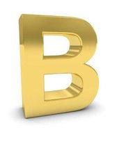 B