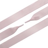 Ringpoint - Schoenveters - satijn - Blushing Bride - zacht roze - Veterlengte 90 cm