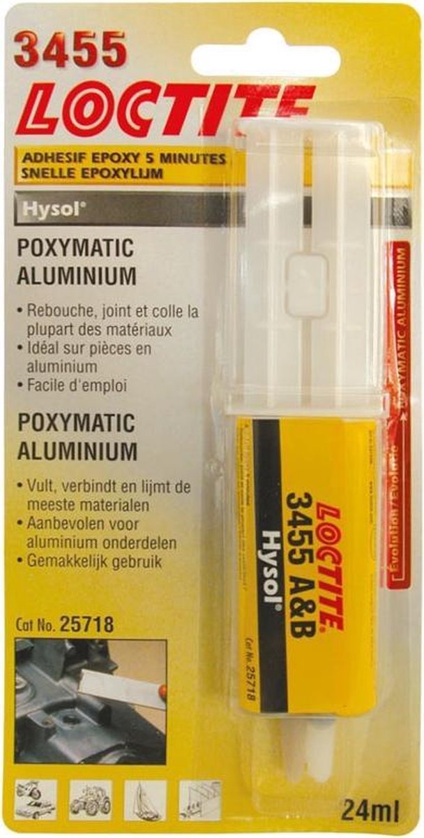 Loctite Poxymatic Lijm 3455 Geel 24ml