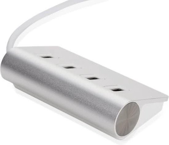 4 Ports Aluminium USB 3.0 High Speed Hub