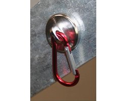foto van Magneet voor magneetvissen - Magneet Vissen - Inclusief karabijnhaak - 15 kg