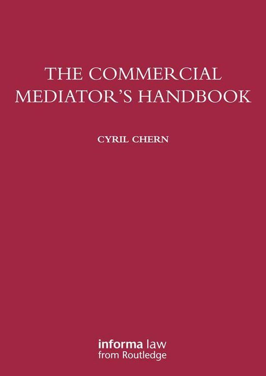 The Commercial Mediator's Handbook - cover