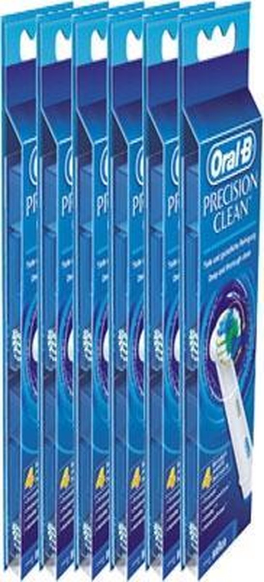 Oral B Opzetborstels 24 stuks Eb20-4 Precision Clean Voordeelverpakking - Oral B
