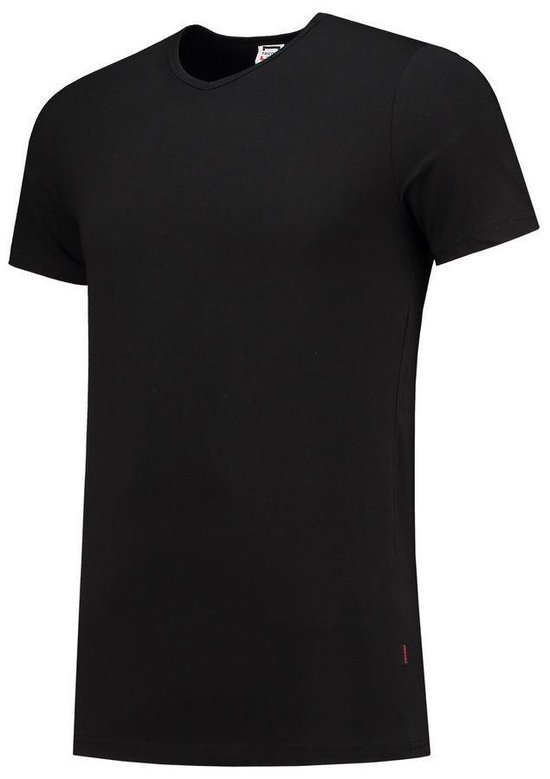 Tricorp 101012 T-Shirt Élasthanne Slim Fit Col V Zwart taille 7XL | bol.com