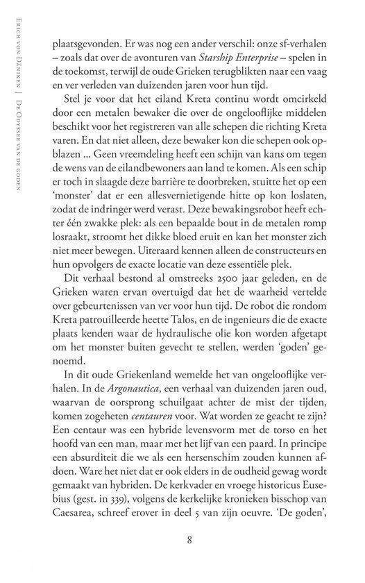 Tekst pagina over de Griekse mythologie met vermelding van de Argonauten en goden.