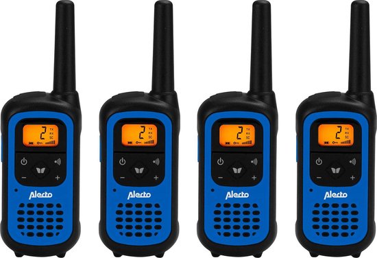 Alecto FR175BW - Lot de 2 talkie-walkies - portée jusqu'à 7 kilomètres, blue/noir Alecto FR175BW - Lot de 2 talkie-walkies - portée jusqu'à 7 kilomètres, blue/noir