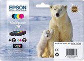 Epson - T2616 - Inktcartridges Zwart / Cyaan / Magenta / Geel